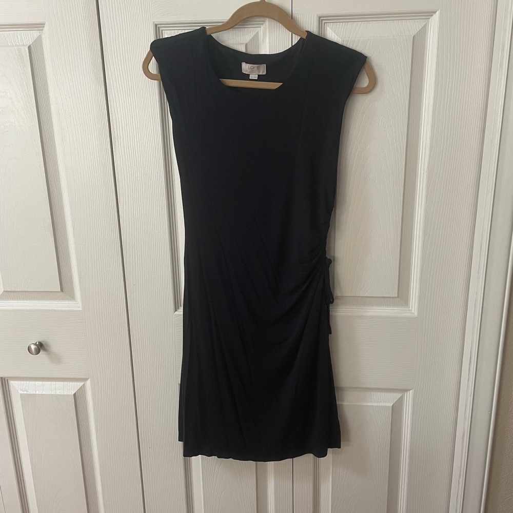 Ann Taylor Loft Black Dress